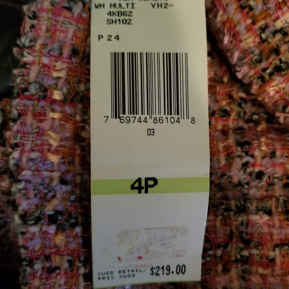 NWT Jones New York tweed suit blazer - Picture 2 of 7